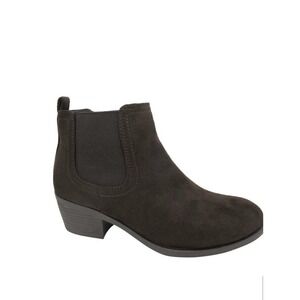 Pop‎ Womens Emmy Block Heel ankle Boots black size 10.5 M New No Box